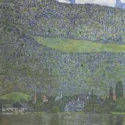 Gustav Klimt Unterach on Lake Atter (mk20) Sweden oil painting artist